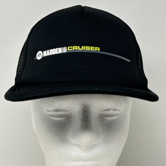 EA Sports Madden Cruiser Trucker Hat Baseball Cap NFL Football Video Gamer Black - Picture 2 of 9